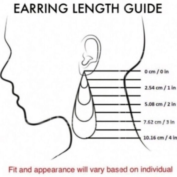 New ZARA Mod Geo Black Fringe Earrings - Picture 7 of 9